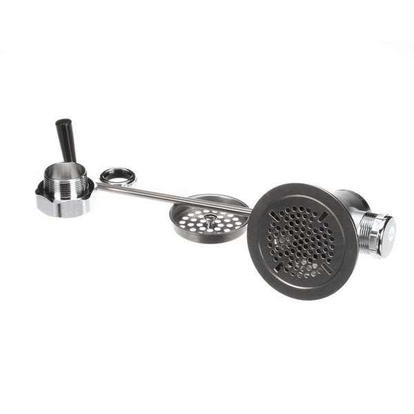 (image for) T&S Brass B-3950-SB WASTE DRAIN VALVE, TWIST HANDLE, 3-1/2 X